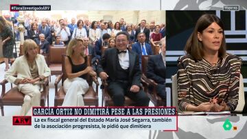 ARV-Ainhoa Martínez critica la decisión de García Ortiz: "Le está haciendo un daño irremediable a la institución"