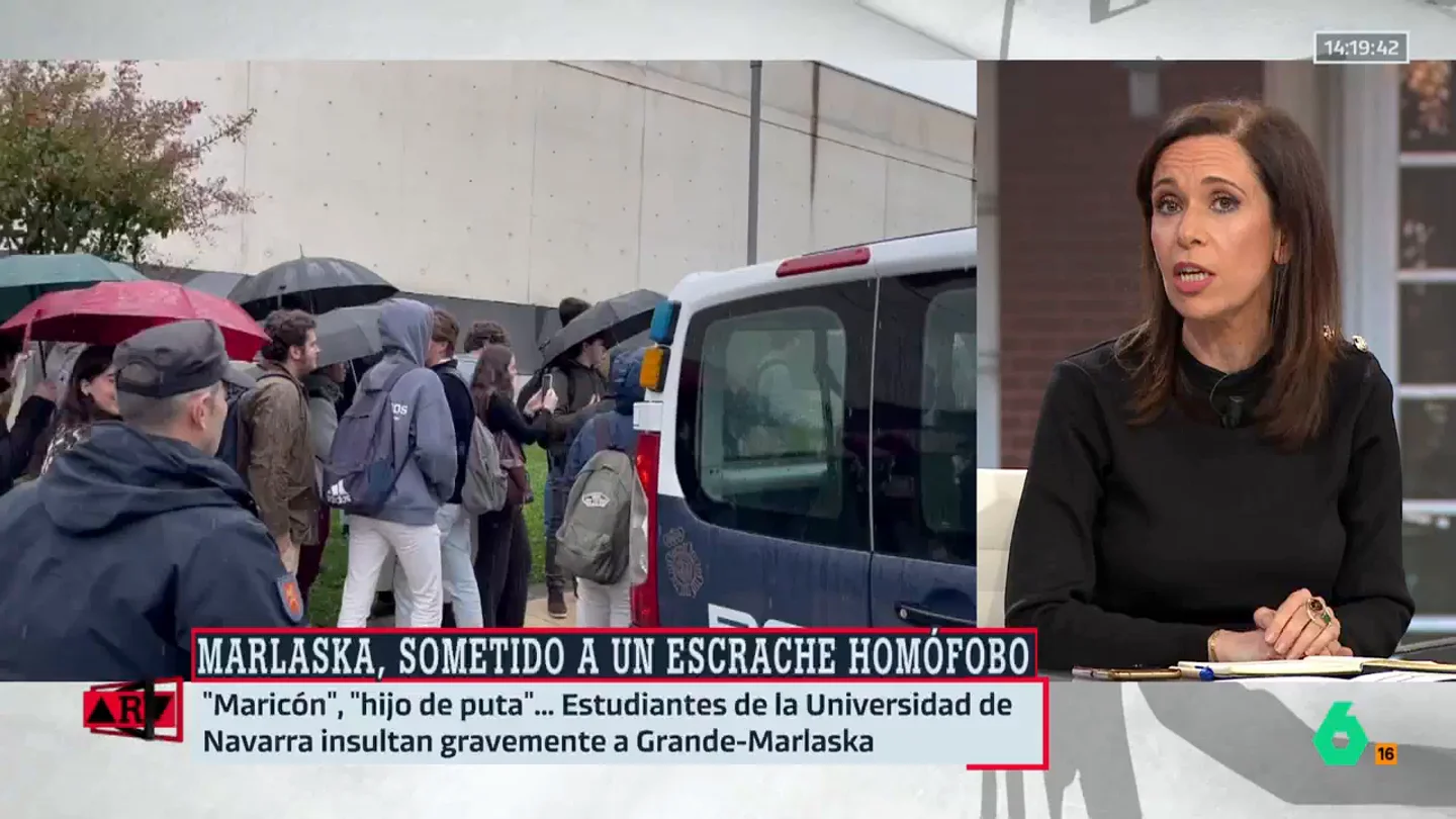 ARV-Ángeles Caballero, sobre los insultos a Marlaska: "Me pregunto a cuántos de estos energúmenos les han regañado en casa" ARV-Ángeles Caballero, sobre los insultos a Marlaska: "Me pregunto a cuántos de estos energúmenos les han regañado en casa"