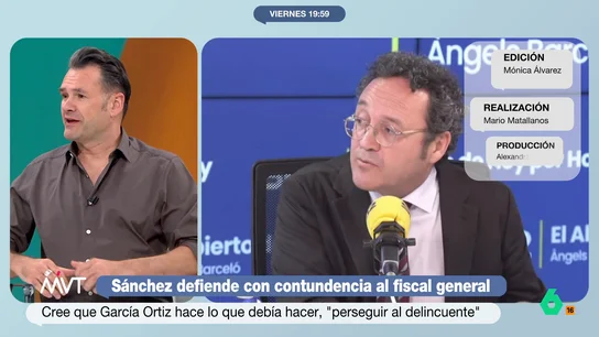 Iñaki López: "Hemos oído de todo, hasta a Miguel Ángel Rodríguez acusando de mentiroso a alguien" El jefe de gabinete de Díaz Ayuso ha dedicado un mensaje al presidente del Gobierno a través de sus redes sociales en las que acusa a Sánchez de mentir.