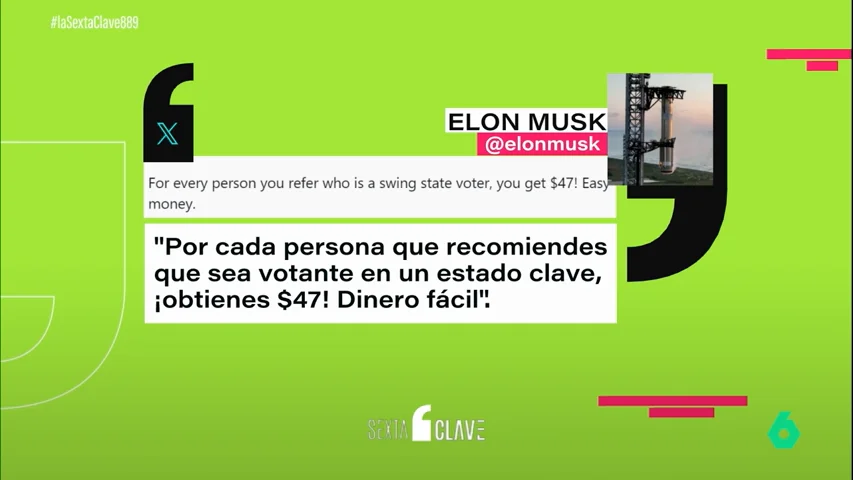 El plan de Elon Musk para captar votantes de Trump: pagará a quienes apoyen su campaña