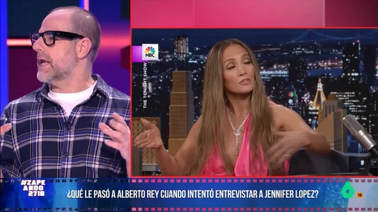 ¿Qué le pasó a Alberto Rey cuando intentó entrevistar a Jennifer López?: "Estaba como una cría de búho" El periodista preparó su set de grabación compuesto por dos cámaras pero la artista, después de ver el lugar donde se iba a grabar la entrevista, decidió hacer una curiosa petición.