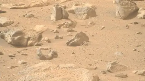 Imagen de la "cara humana" fotografiada en Marte Imagen de la "cara humana" fotografiada en Marte