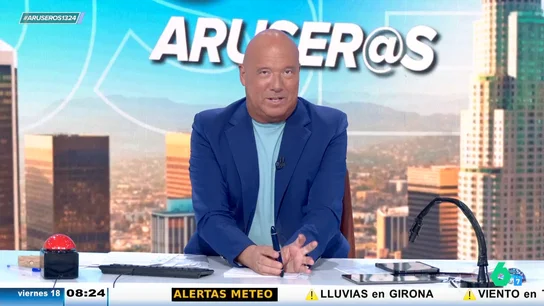 Alfonso Arús, a la inteligencia artificial tras darle tres respuestas distintas a una pregunta: "Esto es un desastre" Alfonso Arús, a la inteligencia artificial tras darle tres respuestas distintas a una pregunta: "Esto es un desastre"