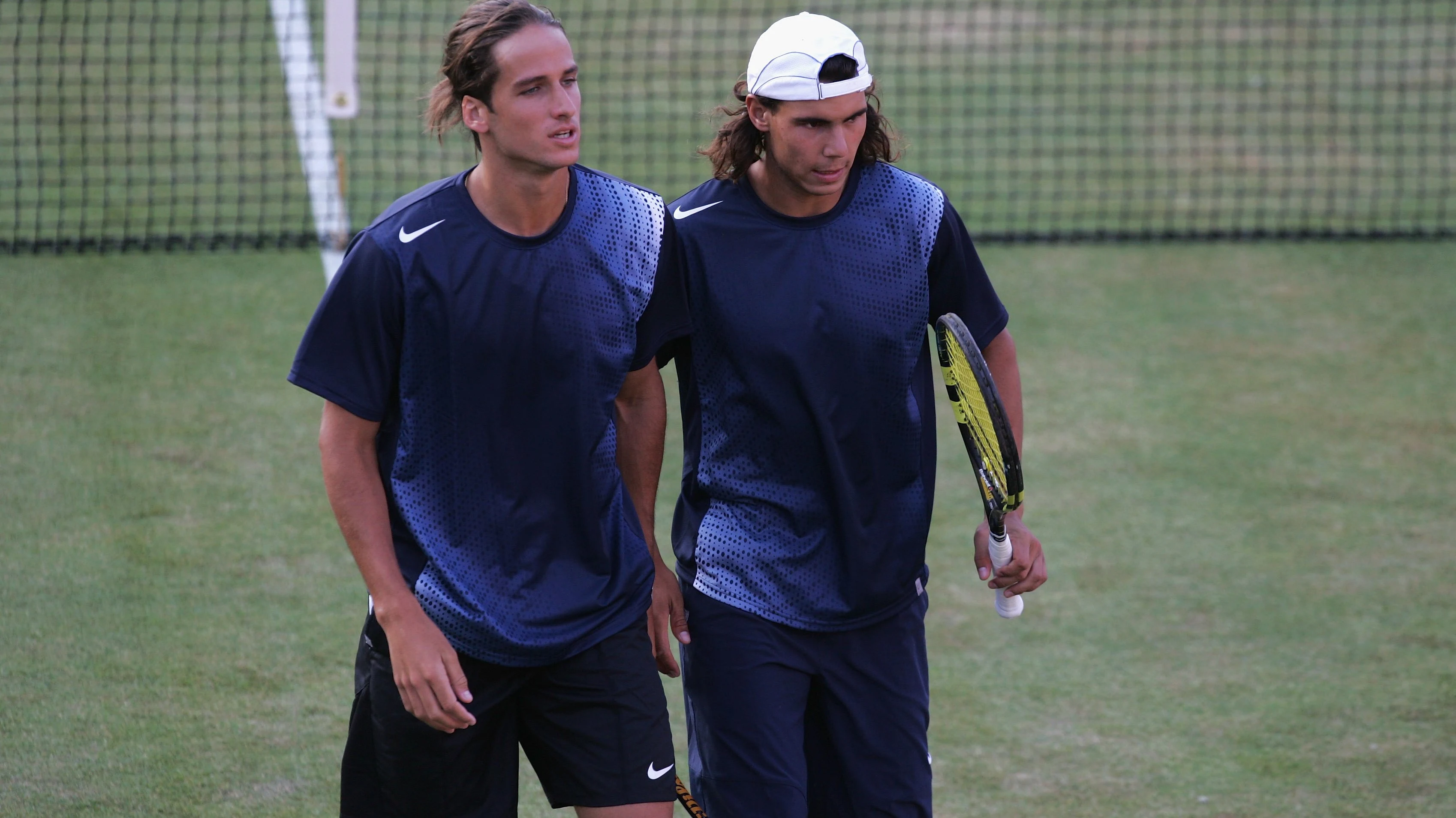 Feliciano López y Rafa Nadal