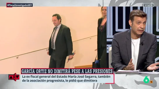 ARV-Pablo Pombo considera "evidente" la razón por la que García Ortiz no dimite: "¿Qué pasa si un ministro más es imputado?" ARV-Pablo Pombo considera "evidente" la razón por la que García Ortiz no dimite: "¿Qué pasa si un ministro más es imputado?"