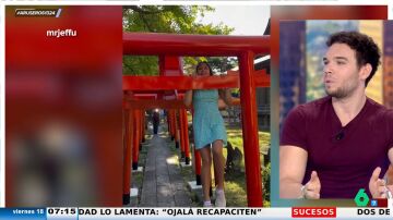 Polémica en redes sociales tras el vídeo de una influencer haciendo domindas en un arco sagrado japonés