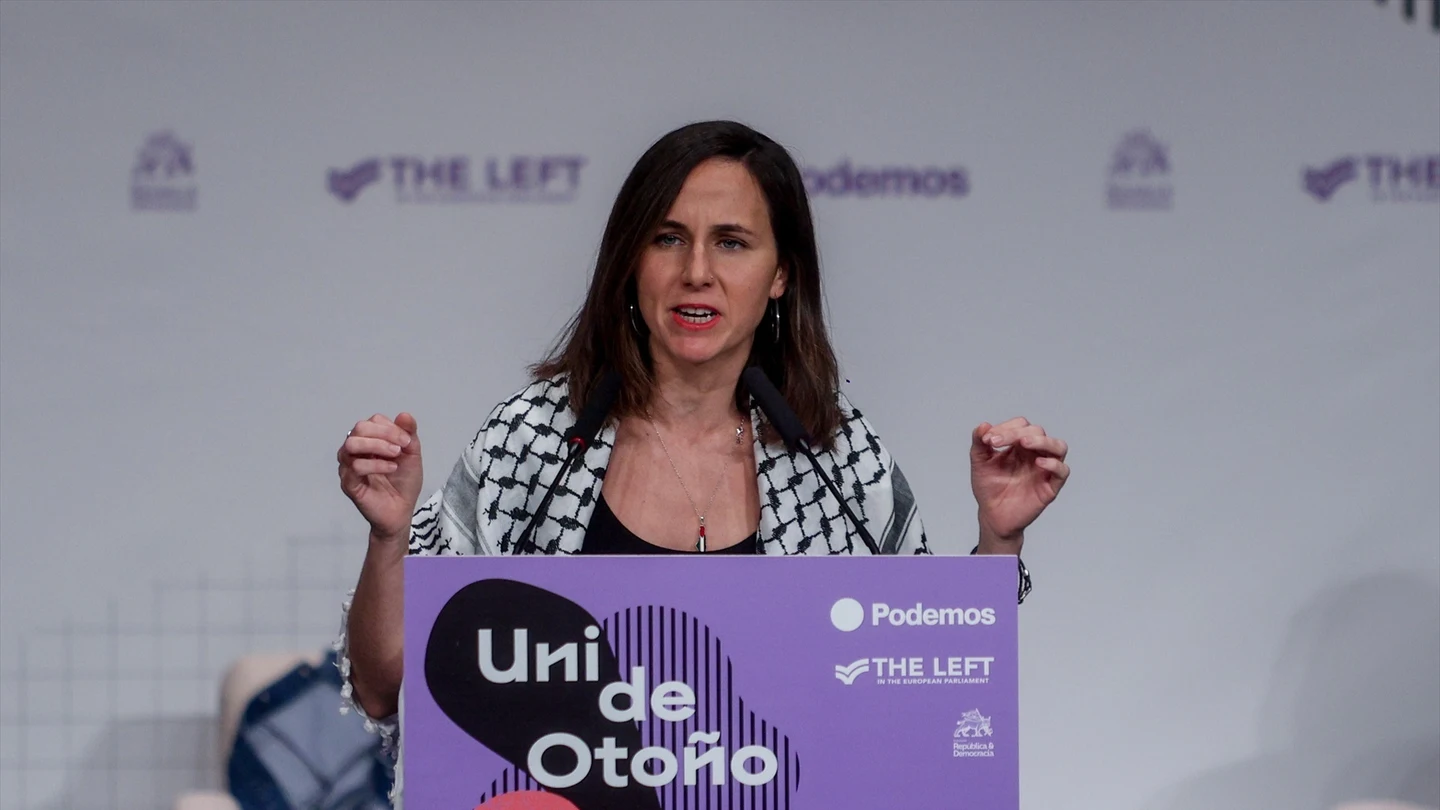 La secretaria general de Podemos, Ione Belarra La secretaria general de Podemos, Ione Belarra