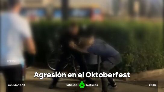 Agresi&oacute;n en el Oktoberfest