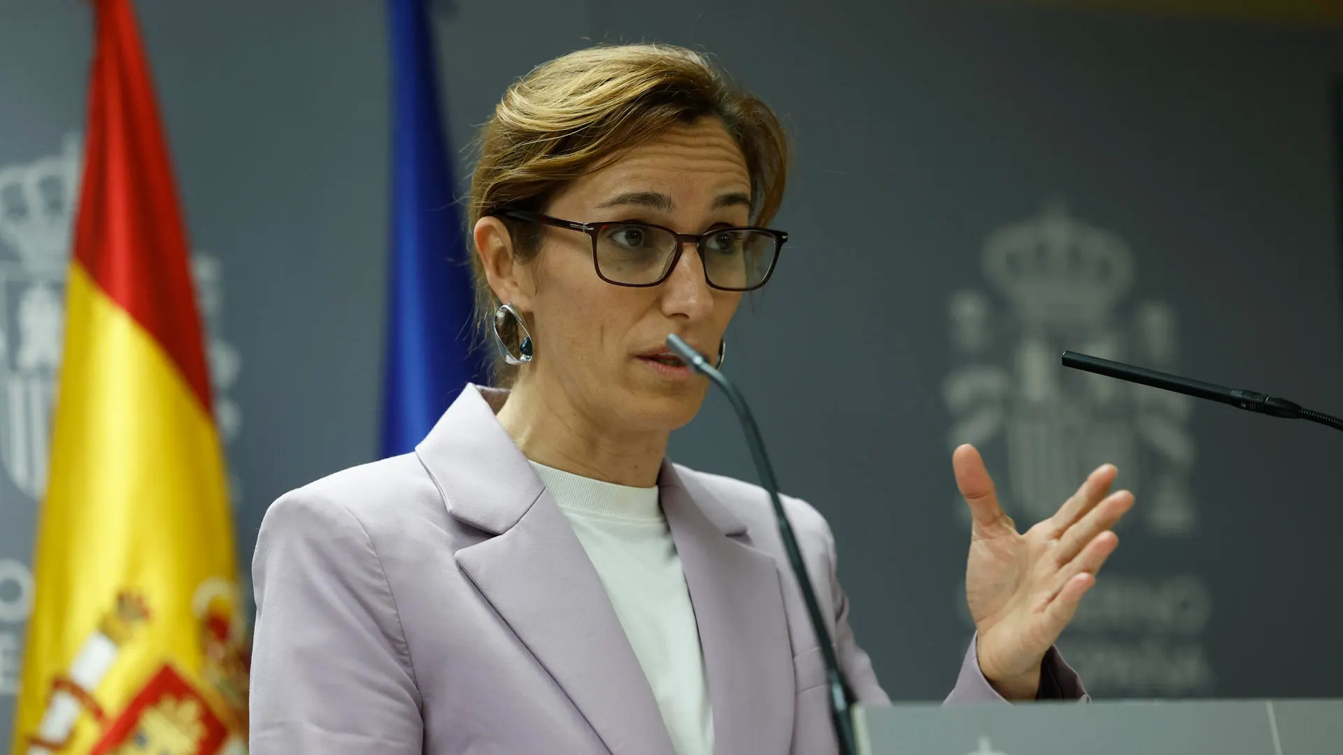 Mónica García, ministra de Sanidad