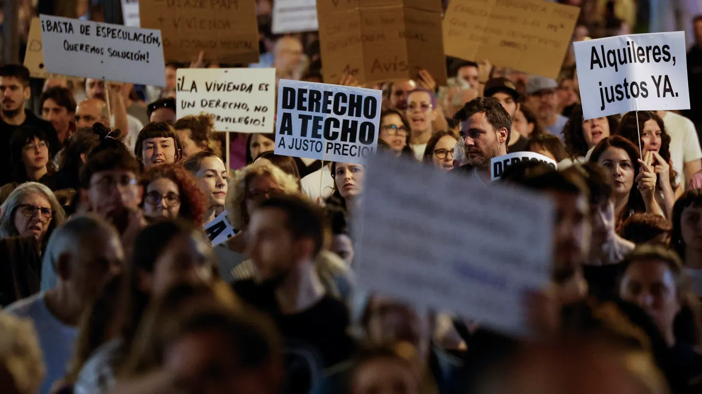 Manifestación en Valencia por el derecho a la vivienda Manifestación en Valencia por el derecho a la vivienda