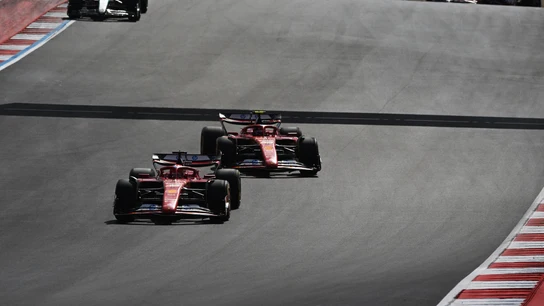 Carlos Sainz y Charles Leclerc Carlos Sainz y Charles Leclerc