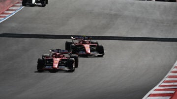 Carlos Sainz y Charles Leclerc