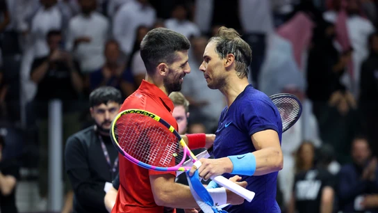Novak Djokovic y Rafa Nadal Novak Djokovic y Rafa Nadal