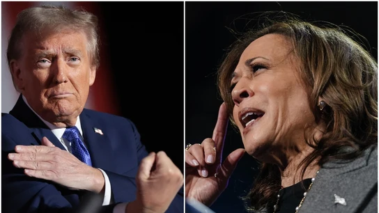 Donald Trump y Kamala Harris Donald Trump y Kamala Harris