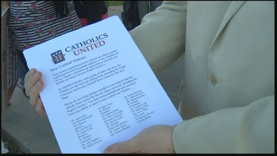 Carta de las víctimas al cardenal Mahoney Carta de las víctimas al cardenal Mahoney