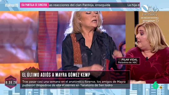 Pilar Vidal, sobre Mayra Pilar Vidal, sobre Mayra