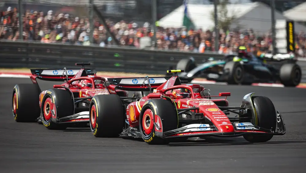 Tras su gran Sprint, Carlos Sainz saldrá tercero a carrera Tras su gran Sprint, Carlos Sainz saldrá tercero a carrera