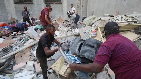 Al menos 73 muertos en un bombardeo israelí sobre el norte de la Franja de Gaza Al menos 73 muertos en un bombardeo israelí sobre el norte de la Franja de Gaza