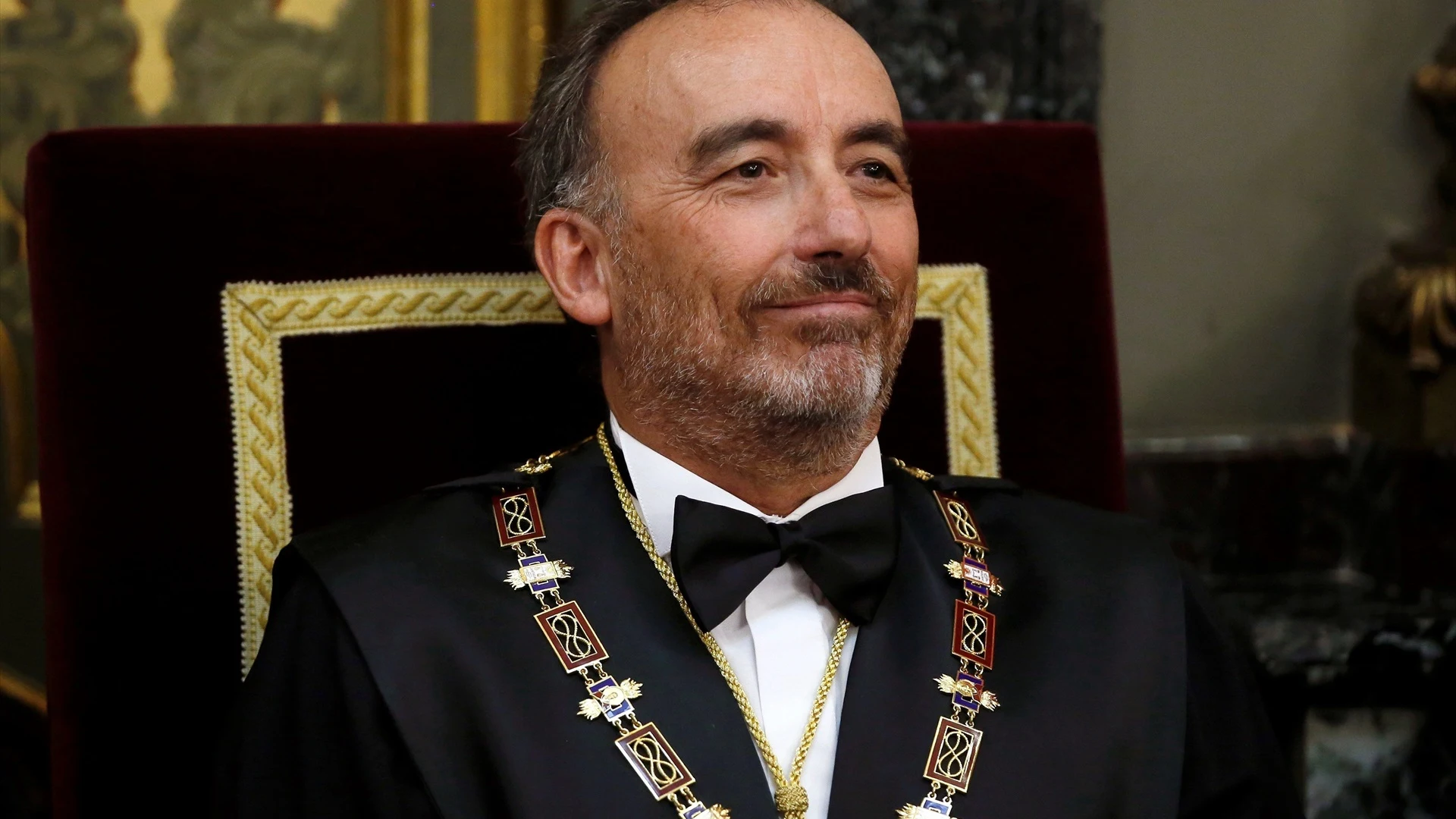 El magistrado del Tribunal Supremo Manuel Marchena, durante el acto de la apertura del año judicial 