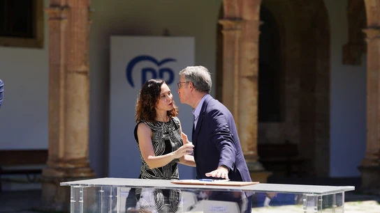 Alberto Núñez Feijóo e Isabel Díaz Ayuso Alberto Núñez Feijóo e Isabel Díaz Ayuso