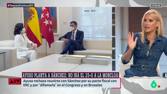 Afra Blanco afirma que "Ayuso es muy peligrosa": "No defiende los intereses de los madrileños sino su interés personal" Afra Blanco afirma que "Ayuso es muy peligrosa": "No defiende los intereses de los madrileños sino su interés personal"