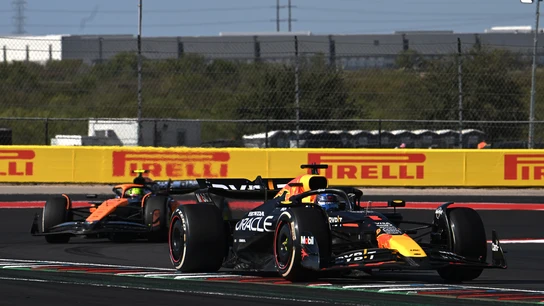 Max Verstappen y Lando Norris Max Verstappen y Lando Norris