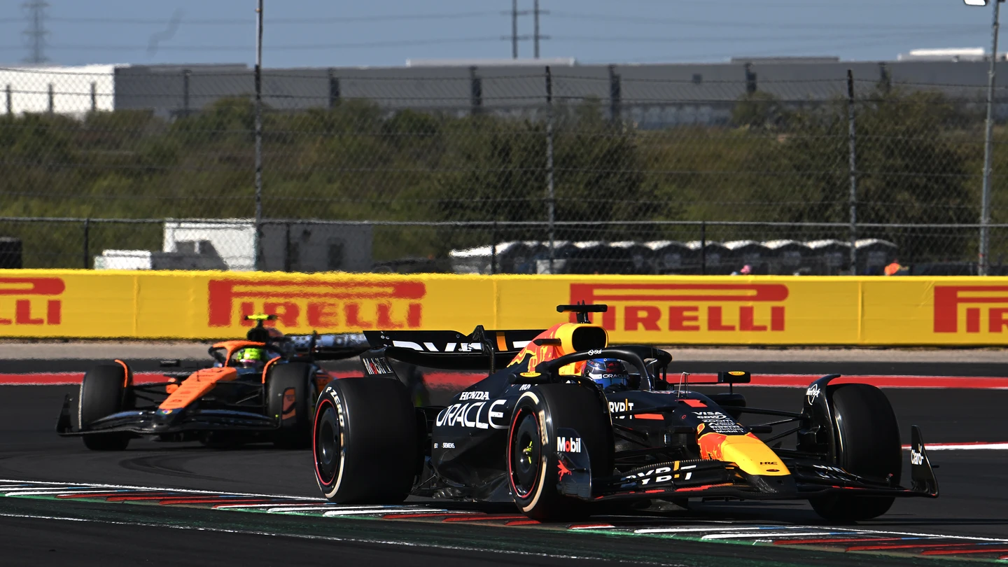 Max Verstappen y Lando Norris Max Verstappen y Lando Norris