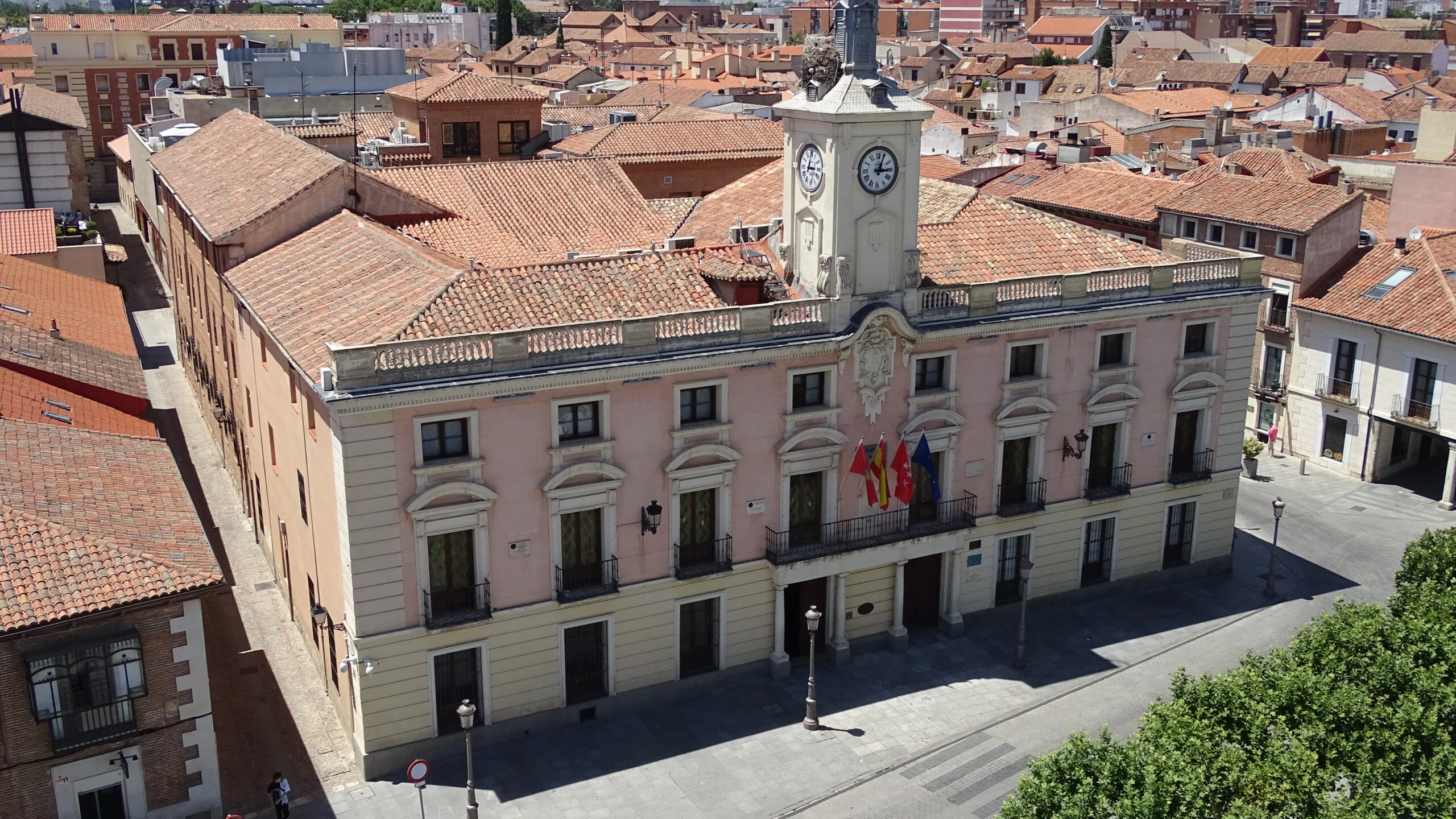 Fachada del Ayuntamiento de Alcalá de Henares