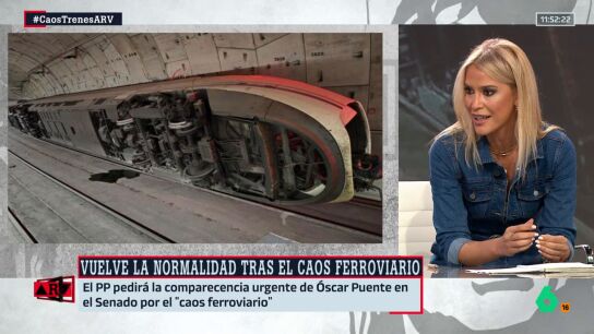 Afra Blanco explica por qu&eacute; se decidi&oacute; descarrilar el tren entre Atocha y Chamart&iacute;n: "Se evitaron dos grandes&nbsp;desgracias"