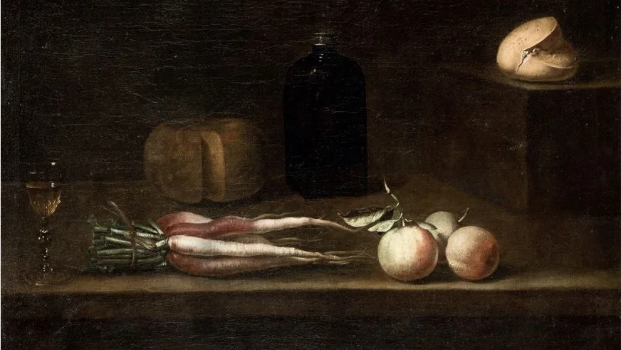 'Bodegón', pintado por Pedro de Camprobín en el año 1660