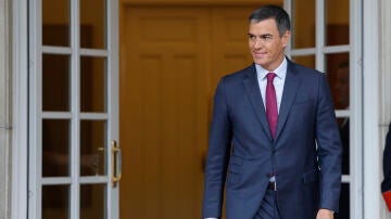 Imagen de archivo del presidente del Gobierno, Pedro Sánchez, en el Palacio de la Moncloa. 