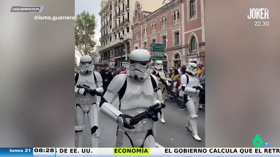 CULTURA - STAR WARS EN EL CENTRO DE MADRID CULTURA - STAR WARS EN EL CENTRO DE MADRID