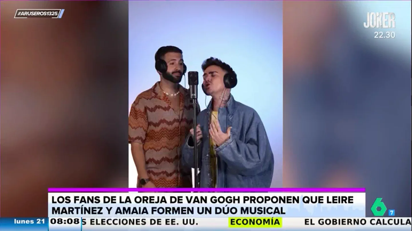 Así sonaría el dueto entre Amaia Montero y Leire Martínez: una espectacular imitación de Mario Jefferson y Keunam Así sonaría el dueto entre Amaia Montero y Leire Martínez: una espectacular imitación de Mario Jefferson y Keunam