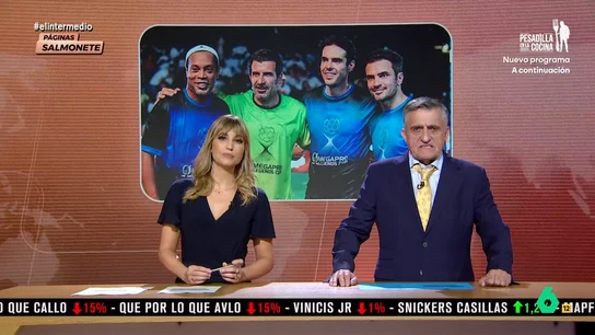 Wyoming, a los afectados de Omegapro: "Debe dar mucha rabia que te meta un gol Iker Casillas" Wyoming, a los afectados de Omegapro: "Debe dar mucha rabia que te meta un gol Iker Casillas"