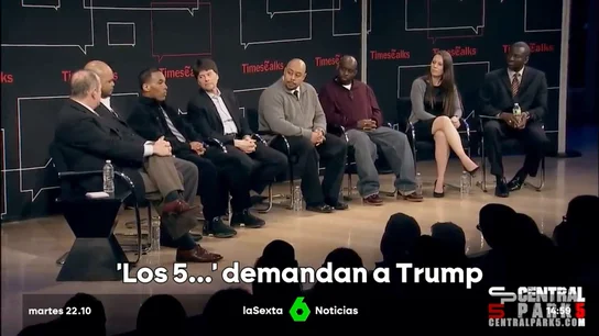 Los 'Cinco de Central Park' demandan a Donald Trump por difamarlos en el debate presidencial Los 'Cinco de Central Park' demandan a Donald Trump por difamarlos en el debate presidencial