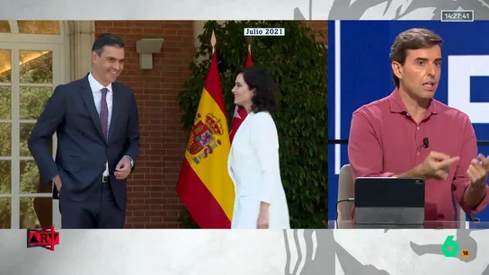 Pablo Montesinos, de Ayuso: "Barones y gente de la dirección del PP creen que debería haber cantando las cuarenta a Sánchez a la cara" Pablo Montesinos, de Ayuso: "Barones y gente de la dirección del PP creen que debería haber cantando las cuarenta a Sánchez a la cara"