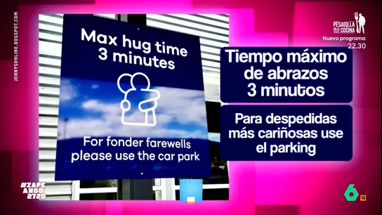 Adiós a las muestras de cariño en público: Zapeando demuestra por qué están intentado acabar con el amor Adiós a las muestras de cariño en público: Zapeando demuestra por qué están intentado acabar con el amor