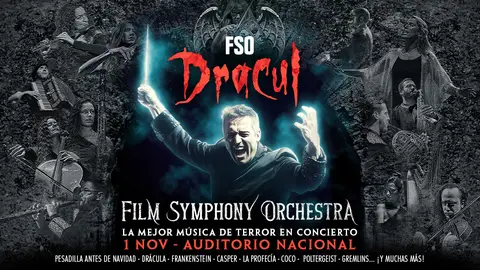 El concierto 'Dracul' de Film Symphony Orchestra, el original plan de Halloween para pasarlo de miedo con amigos El concierto 'Dracul' de Film Symphony Orchestra, el original plan de Halloween para pasarlo de miedo con amigos