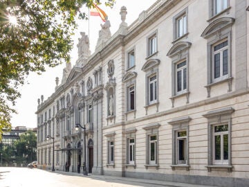 El edificio del Tribunal Supremo en Madrid 