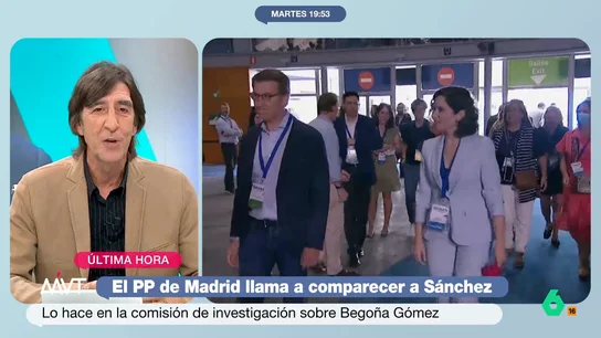 Benjamín Prado ve "irrespetuoso", "irresponsable" y "cobarde" el 'no' de Ayuso a verse con Sánchez en Moncloa El escritor expone que "no acudir a una reunión, y más si es con un presidente del Gobierno, es maleducado y, siendo la presidenta de una comunidad autónoma, es irrespetuoso con el cargo que ocupa".