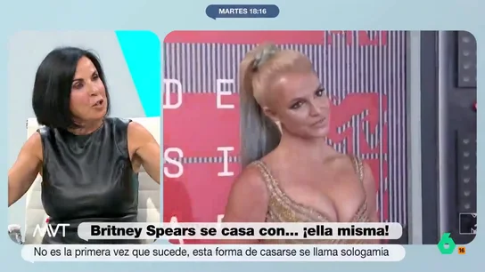 Bea de Vicente se pronuncia sobre el matrimonio de Britney Spears consigo misma Beatriz de Vicente analiza en este vídeo la decisión de Britney Spears de casarse consigo misma y recuerda que, en España, "no solo no tiene validez legal, sino que no tiene permiso laboral ni beneficios fiscales".