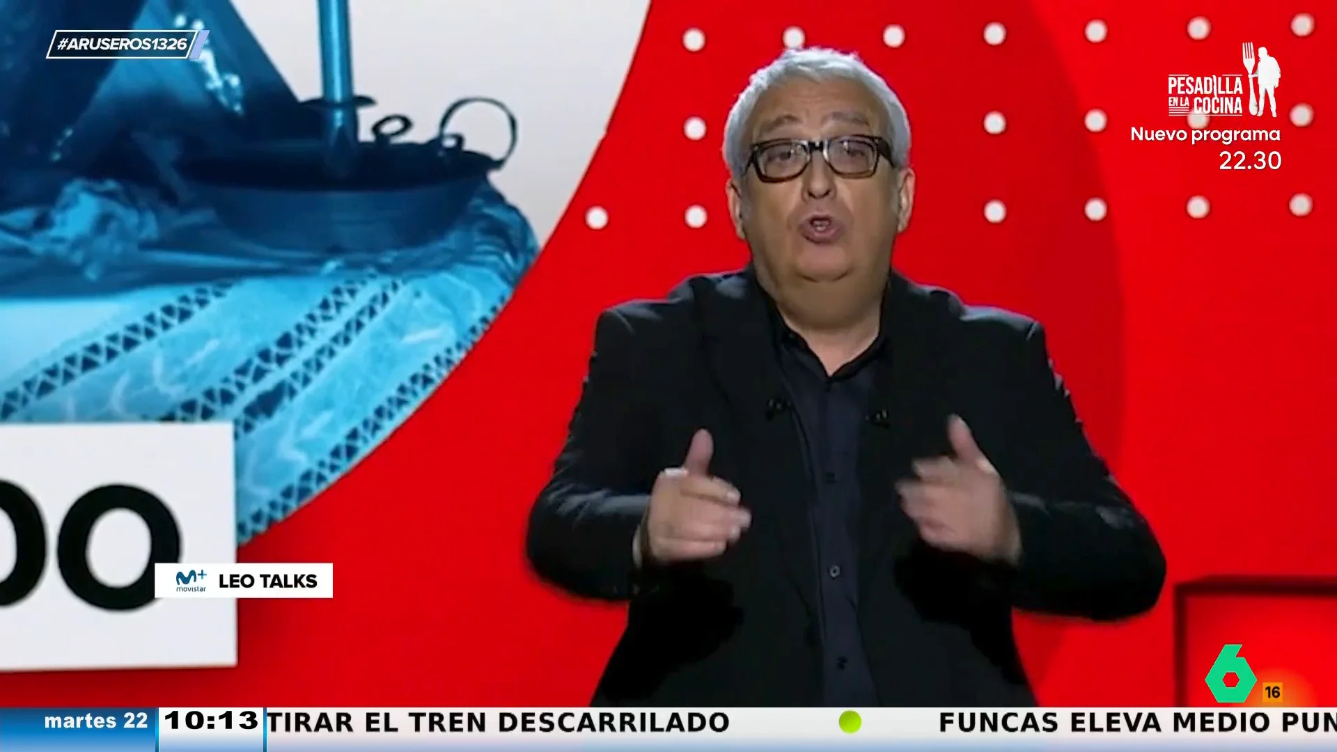 Leo Harlem, sobre las noticias: "Los sanfermines se corren con un periódico para acojonar al toro"