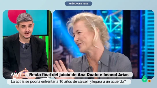 Alfonso Pérez Medina desgrana por qué "se le acaba el tiempo a Ana Duato" en su juicio por fraude fiscal Alfonso Pérez Medina desgrana por qué "se le acaba el tiempo a Ana Duato" en su juicio por fraude fiscal