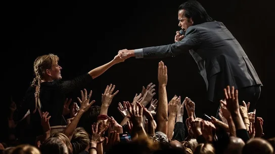 Imagen promocional de la gira europea de Nick Cave Imagen promocional de la gira europea de Nick Cave