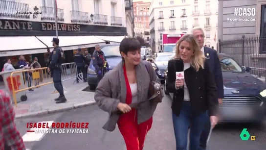 Isabel Rodríguez, sobre bajar el precio del alquiler: "Tenemos herramientas para hacerlo pero mucha rebeldía por parte del PP" La ministra de Vivienda afirma que quieren explicar todo lo que están haciendo y ponerse frente al espejo. Por su parte, Iñigo Errejón afirma que "el ministerio de la Vivienda se encuentra en una encrucijada de la que depende la legislatura".