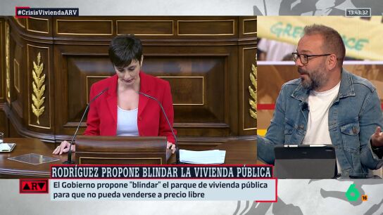 Antonio Maestre, a Isabel Rodr&iacute;guez: "Yo tambi&eacute;n quiero que bajen los alquileres, pero &iquest;con qu&eacute; medidas?"