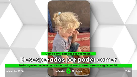 "Come, come, antes de que nos maten": las palabras de un padre a su hija exponen la situación desesperada en Gaza "Come, come, antes de que nos maten": las palabras de un padre a su hija exponen la situación desesperada en Gaza