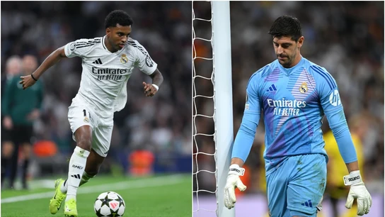 Rodrygo y Courtois Rodrygo y Courtois