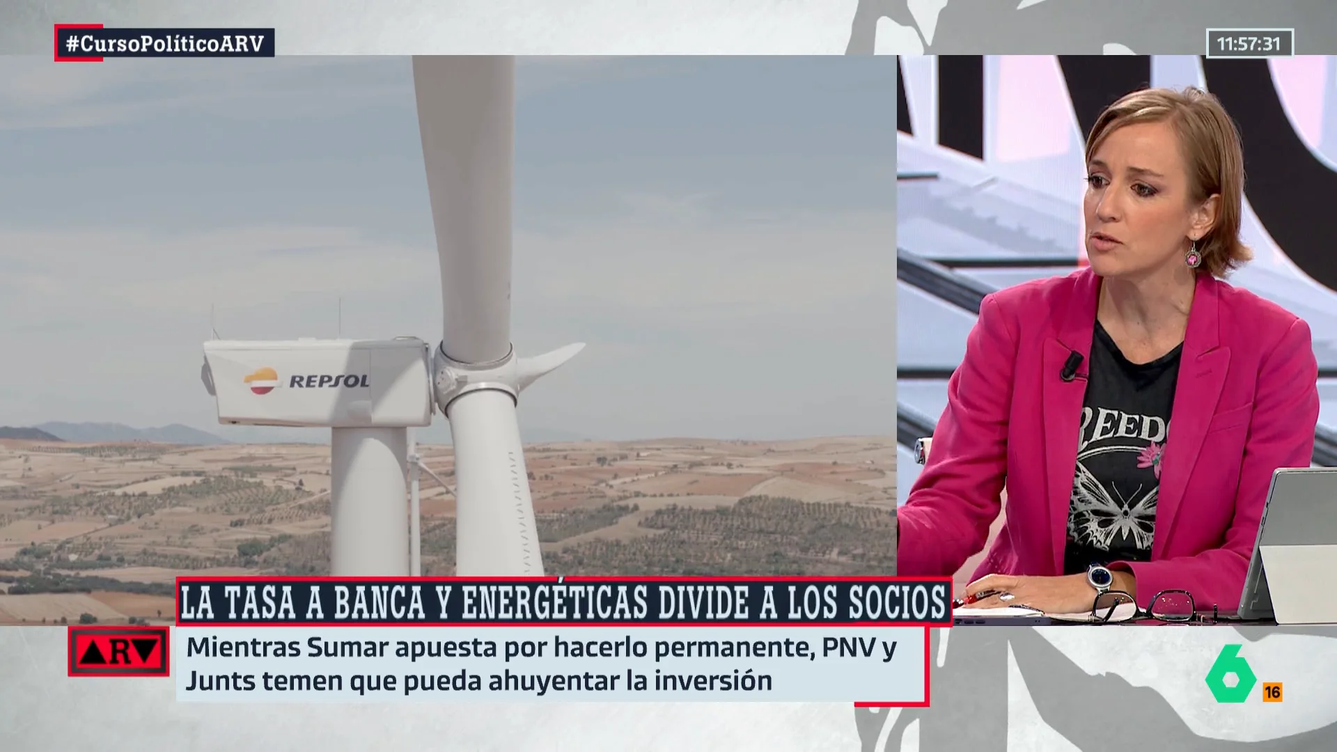 Tania Sánchez, de las amenazas de energéticas de marcharse de España por los impuestos: "Es el chiste más malo"