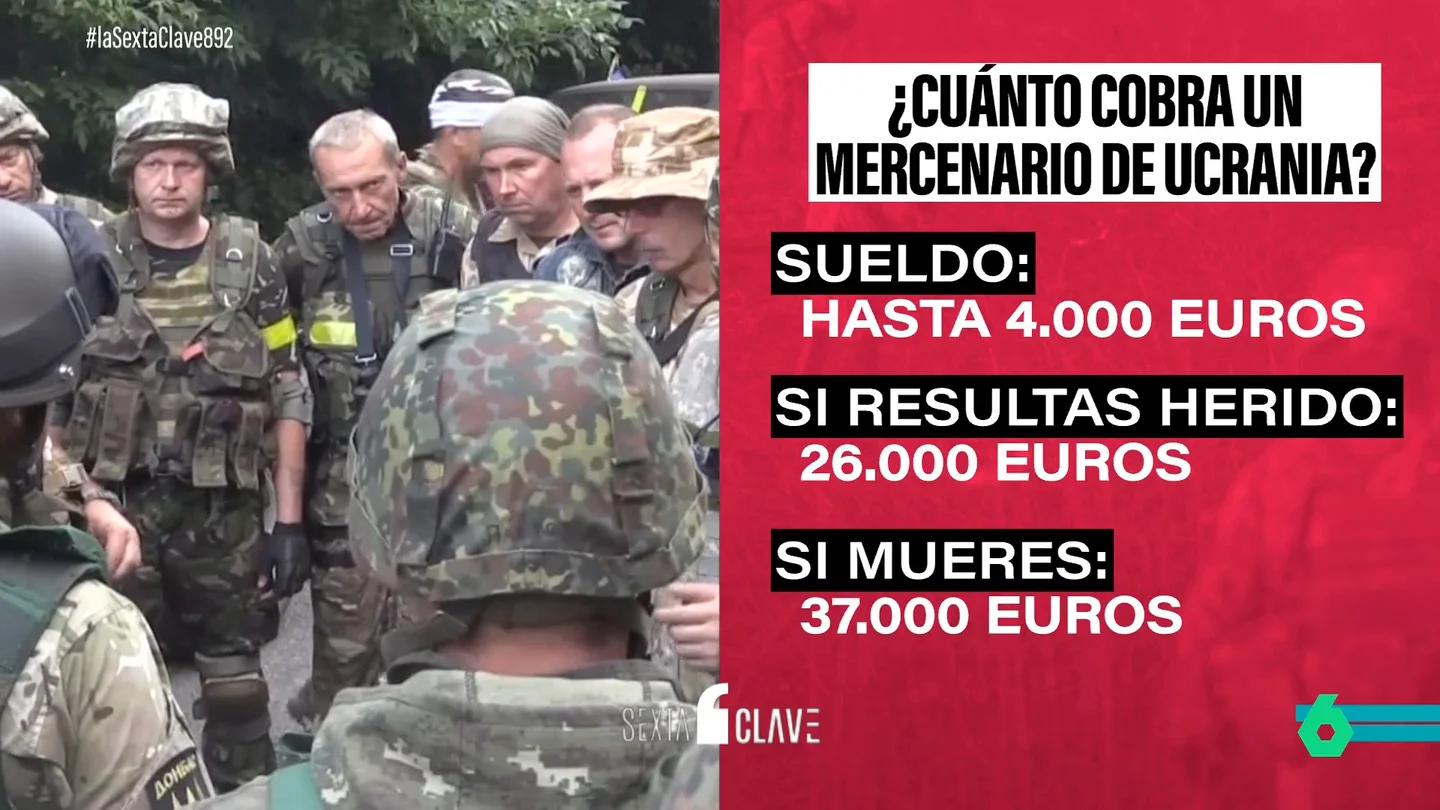Sin soldados en el frente: Rusia y Ucrania recurren a mercenarios internacionales para 'ganar' la guerra Sin soldados en el frente: Rusia y Ucrania recurren a mercenarios internacionales para 'ganar' la guerra
